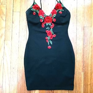Body con mini dress size 2